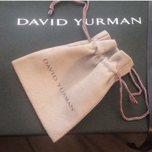David Yurman Velour Jewelry Pouch•🆕